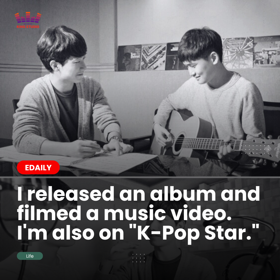 "After releasing the album, shoot the music video." I'm also on "K-Pop Star."