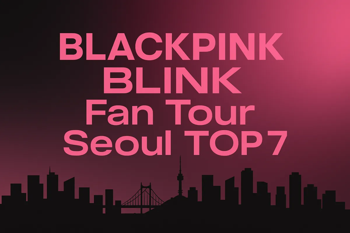 BLACKPINK Fan Tour Seoul Trip TOP 7