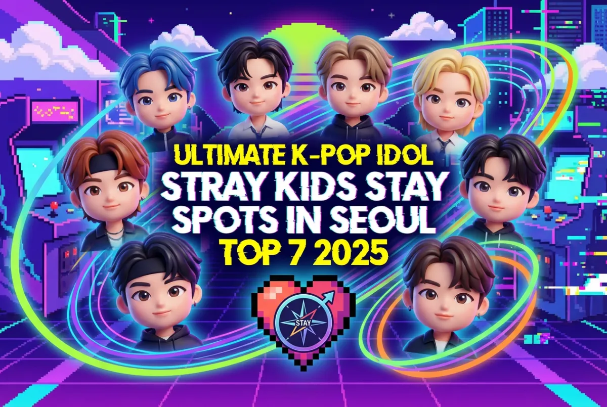 Stray Kids STAY Spots in Seoul: TOP 7 Fan Tour