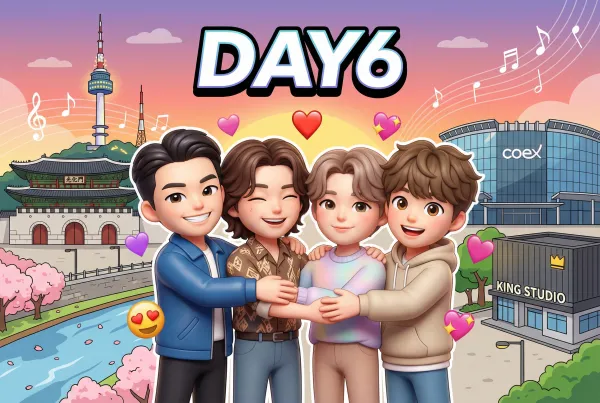 Top 5 DAY6 Spots in Seoul: The Ultimate K-Pop Bucket List & Recording Experience